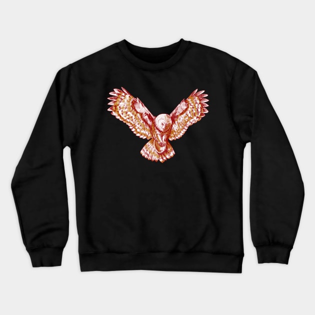 Silence red Crewneck Sweatshirt by paintchips